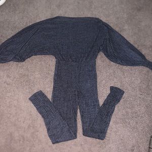 Fashion Nova Blue jumpsuit size XS